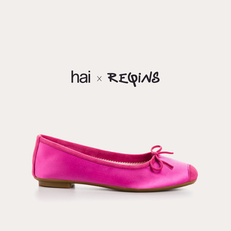 Ballerinas Hai x silk reqins