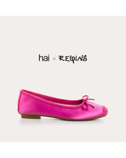 Ballerines Hai x Reqins en soie