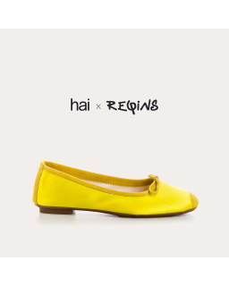 Ballerines Hai x Reqins en soie