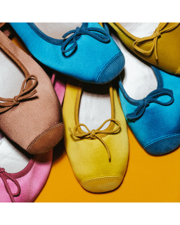 Ballerines Hai x Reqins en soie