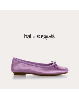 Ballerinas Hai x silk reqins