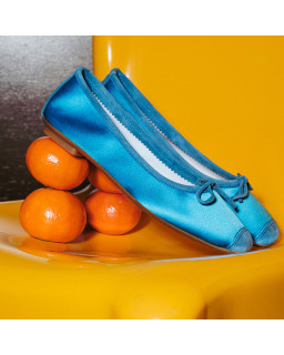 Ballerines Hai x Reqins en soie