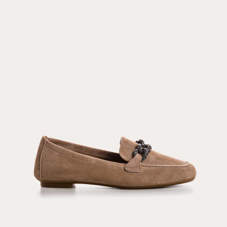 Loafers Holding in suede - Allure Preppy