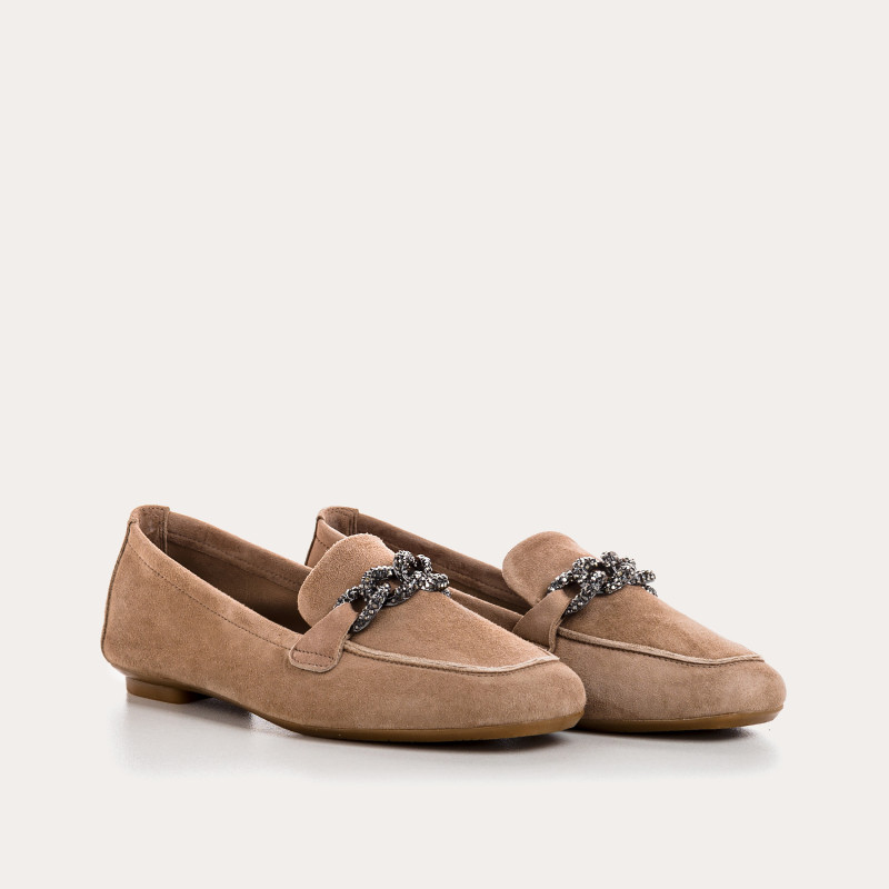 Loafers Holding in suede - Allure Preppy