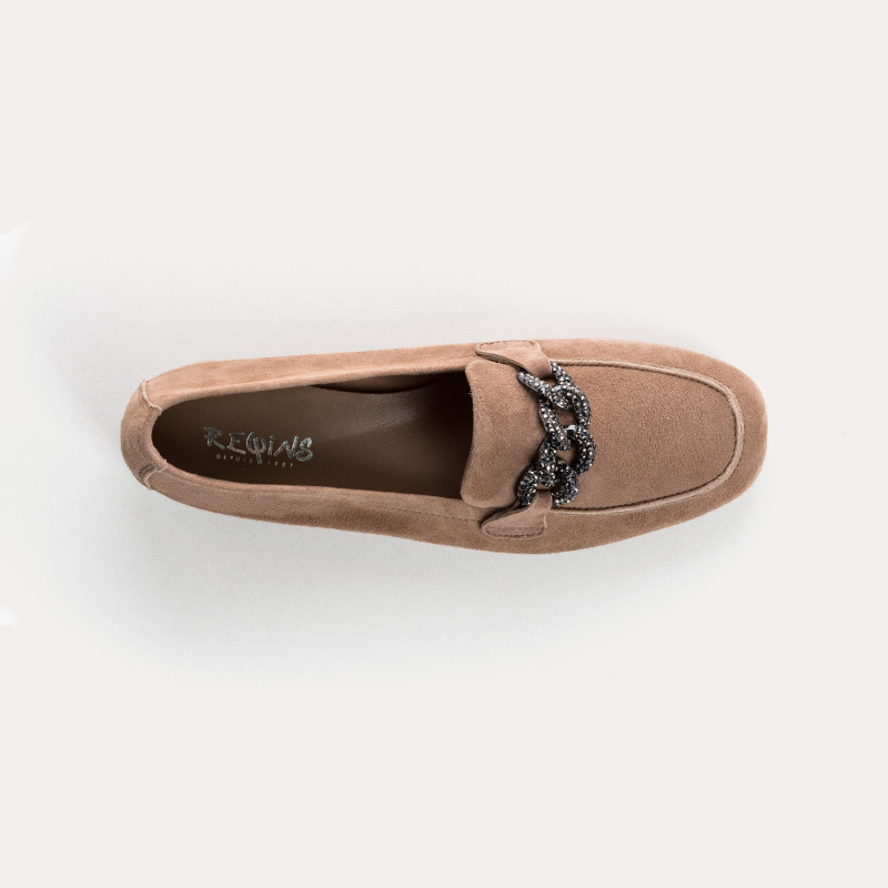 Loafers Holding in suede - Allure Preppy