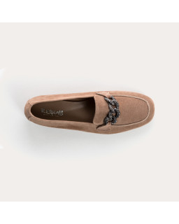 Loafers Holding in suede - Allure Preppy