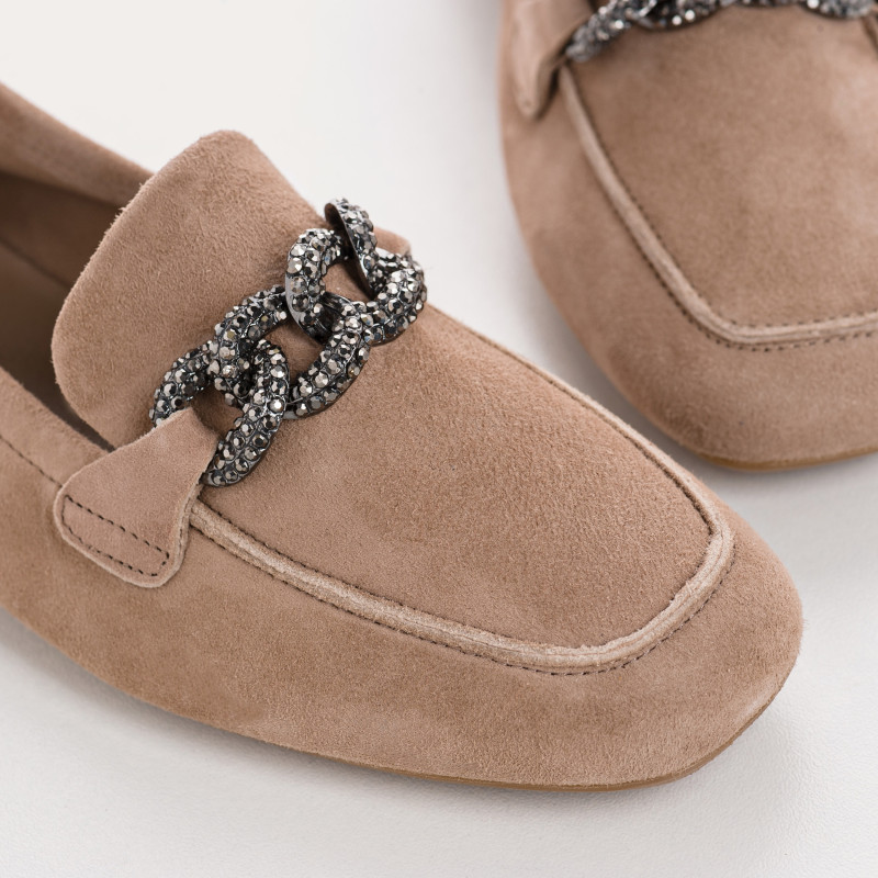 Loafers Holding in suede - Allure Preppy