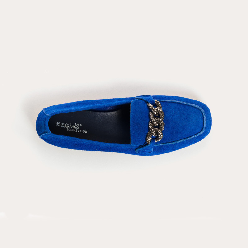 Loafers Holding in suede - Allure Preppy