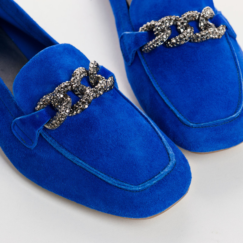 Loafers Holding in suede - Allure Preppy