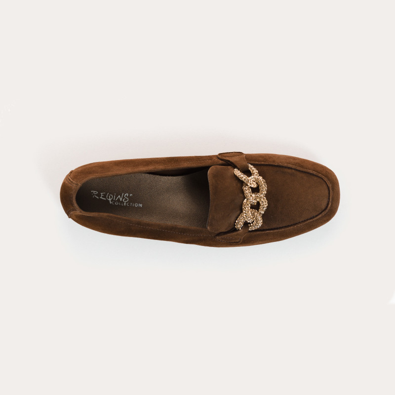 Loafers Holding in suede - Allure Preppy
