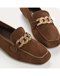 Loafers Holding in suede - Allure Preppy