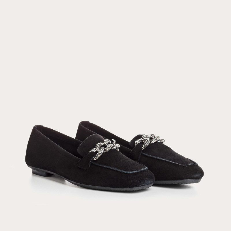 Loafers Holding in suede - Allure Preppy