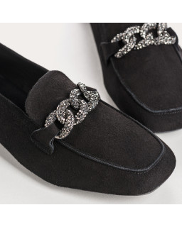 Loafers Holding in suede - Allure Preppy