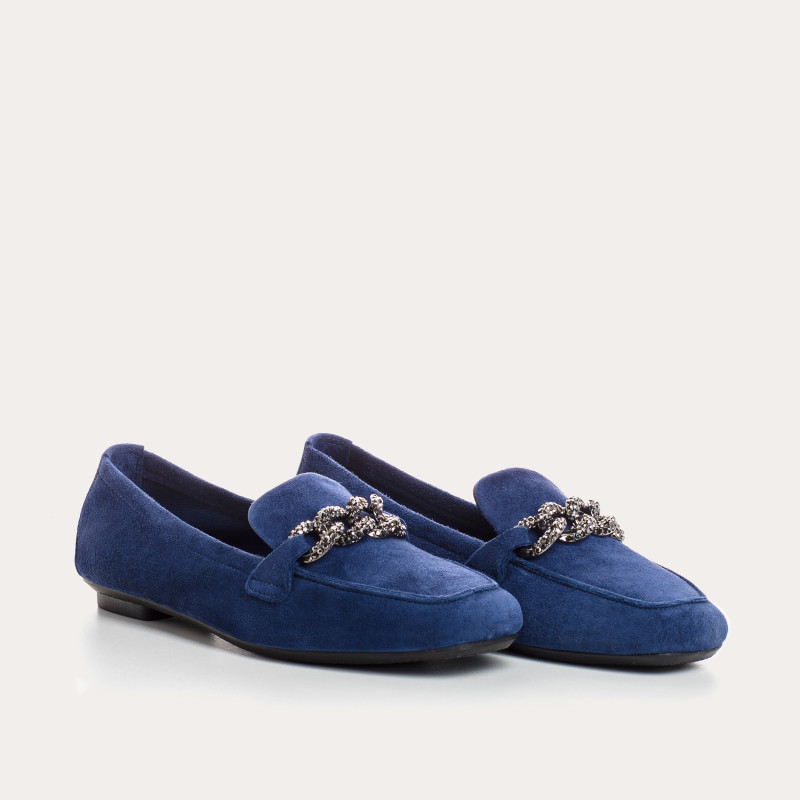 Loafers Holding in suede - Allure Preppy