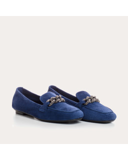 Loafers Holding in suede - Allure Preppy