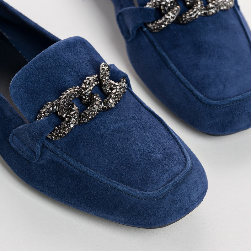 Loafers Holding in suede - Allure Preppy