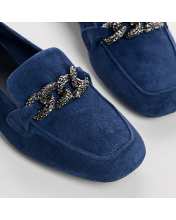 Loafers Holding in suede - Allure Preppy