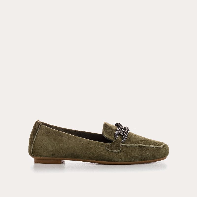 Loafers Holding in suede - Allure Preppy
