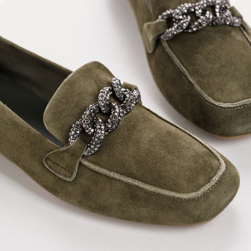Loafers Holding in suede - Allure Preppy