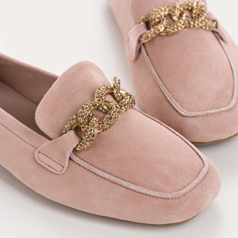 Loafers Holding in suede - Allure Preppy