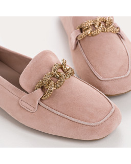Loafers Holding in suede - Allure Preppy