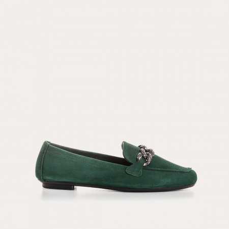 MOCASSINS HOLDING CUIR VELOURS