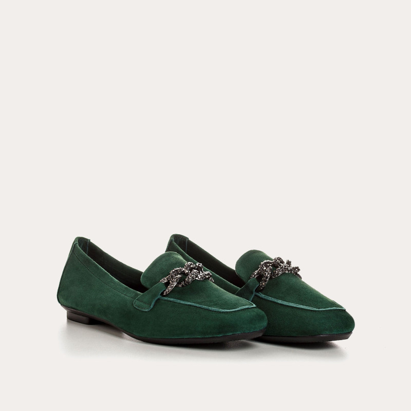 Loafers Holding in suede - Allure Preppy