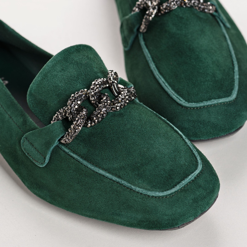 Loafers Holding in suede - Allure Preppy