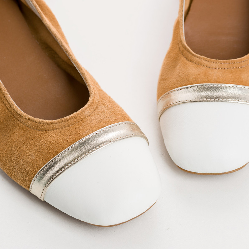 Ballerine Argentée - HONEY | Reqins