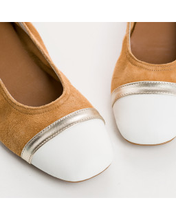 Ballerine Argentée - HONEY | Reqins
