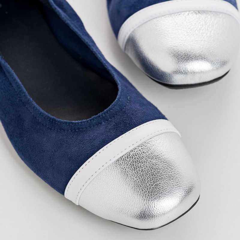 Ballerine Argentée - HONEY | Reqins