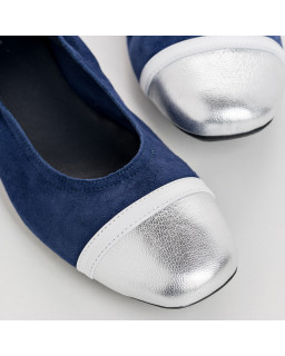 Ballerine Argentée - HONEY | Reqins