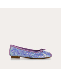 Harmony ballerinas with glitter and square tip