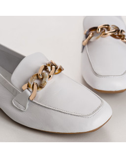 Leather Jewel Leather Moccasins - Horel | Reqins