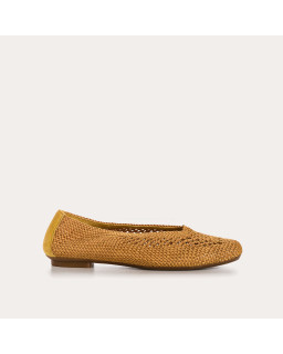 Hanaba Openwork Crochet Ballerinas | Reqins