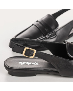 Mocassins à brides CARLITA - chaussures cuir femme | REQINS