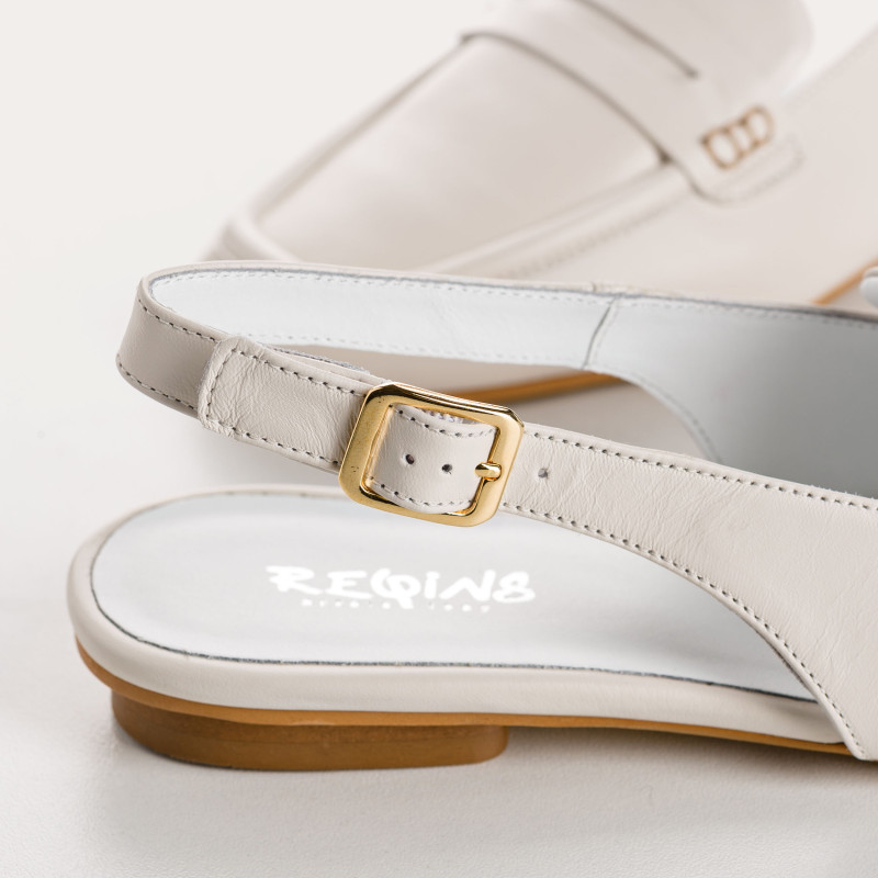 Mocassins à brides CARLITA - chaussures cuir femme | REQINS