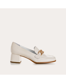 Live Loafing Moccasins - Women's Leather Heels | Reqins