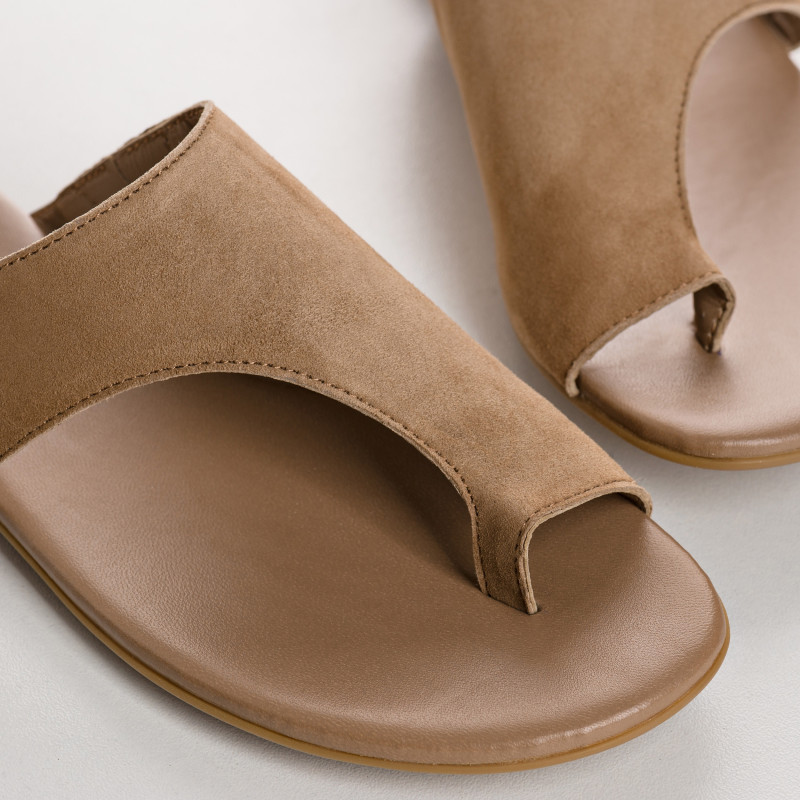 Bao Sandals - Women's Suede Shoes | Reqins