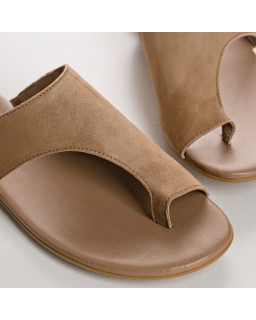 Sandales BAO - chaussures cuir velours femme | REQINS