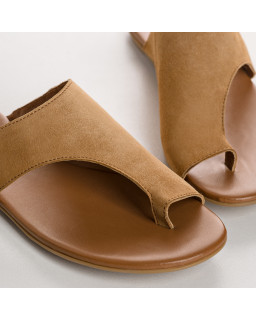 Sandales BAO - chaussures cuir velours femme | REQINS