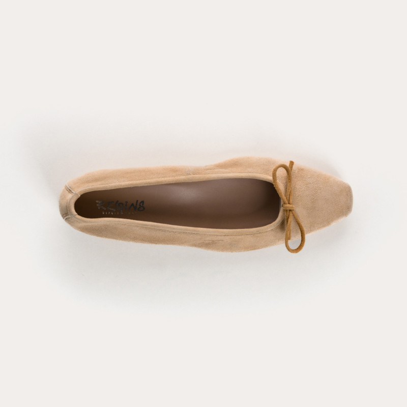 Traviata Ballerinas - Suede Women's Shoes | Reqins