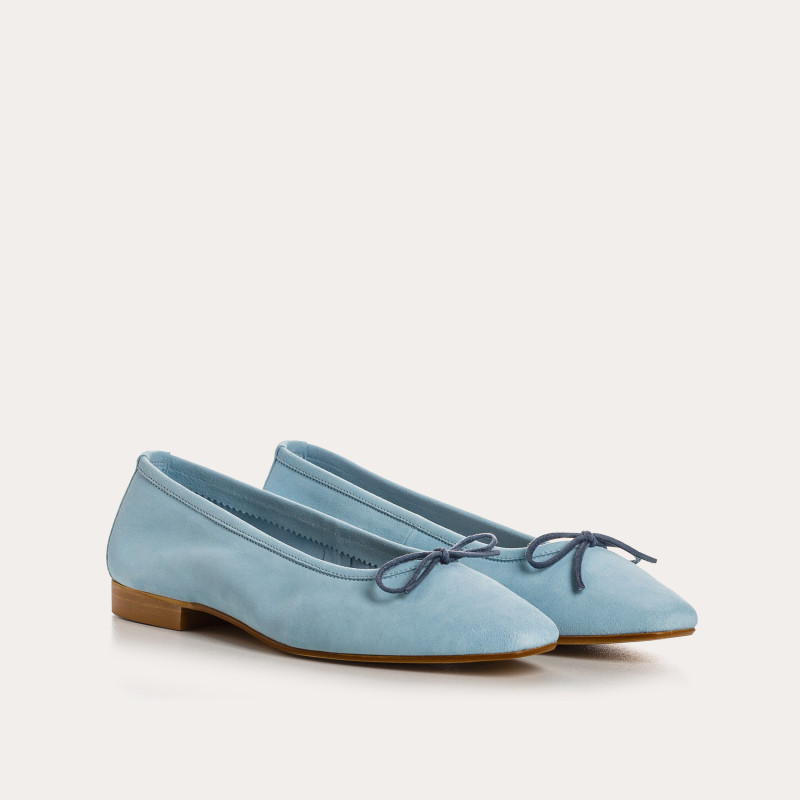 Traviata Ballerinas - Suede Women's Shoes | Reqins