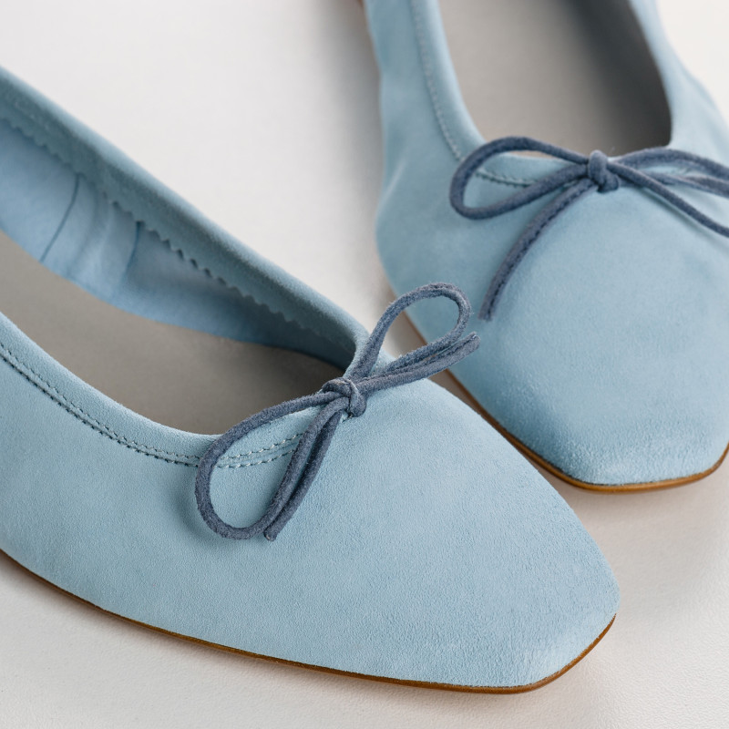 Traviata Ballerinas - Suede Women's Shoes | Reqins