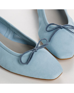 Traviata Ballerinas - Suede Women's Shoes | Reqins