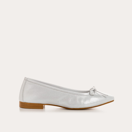 Traviata Ballerinas - Iridescent Leather Women's Shoes | Reqins