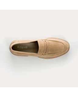 Moccasins Alabama Chunky velvet leather