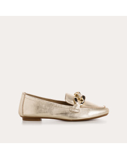 Mocassins Femme Cuir Métallisé  - HARTEGA  | Reqins