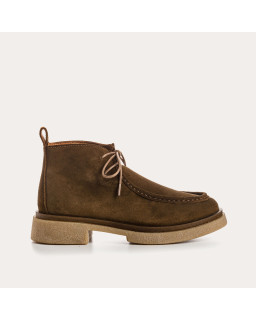 Derbies Fortuna - Suede Shoes Woman I Reqins