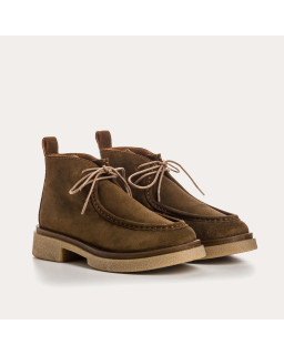 Derbies Fortuna - Suede Shoes Woman I Reqins